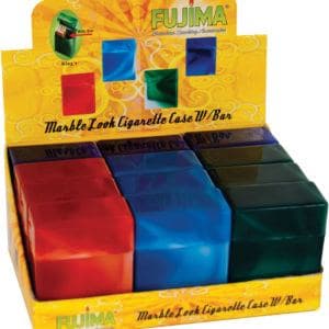 CH52 - (King's) Marble Look Cig. Pack Holder W/Bar, Holds 25 (12ct.)