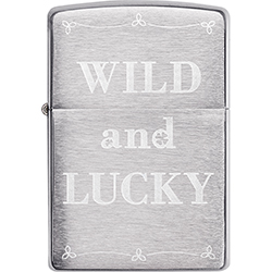 49256 – Wild & Lucky Zippo
