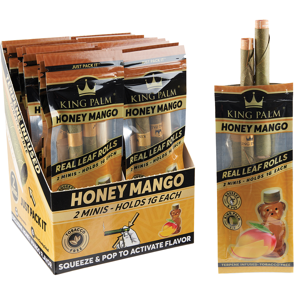 KPHM – (Honey Mango) King Palm Mini Rolls 2Pk. (20ct.)