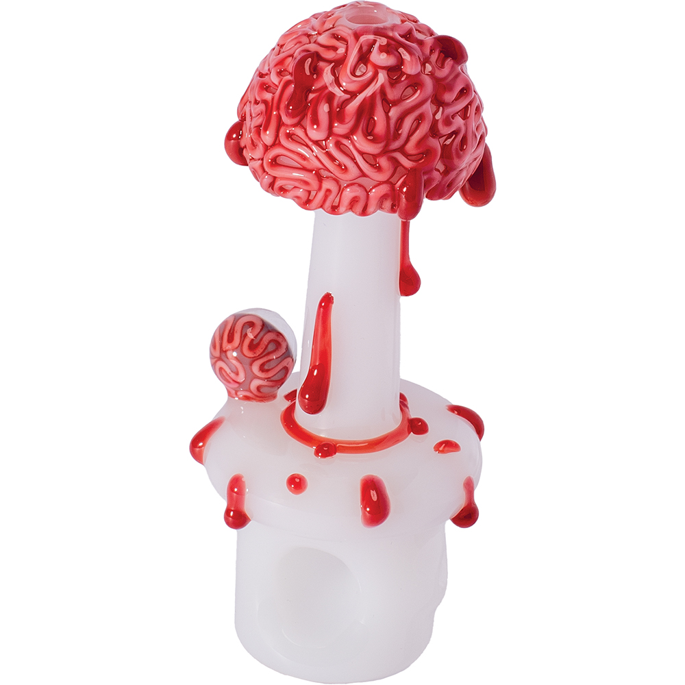 GP315 – 4.5″ Red Blood Brain With Eye Hand Pipe