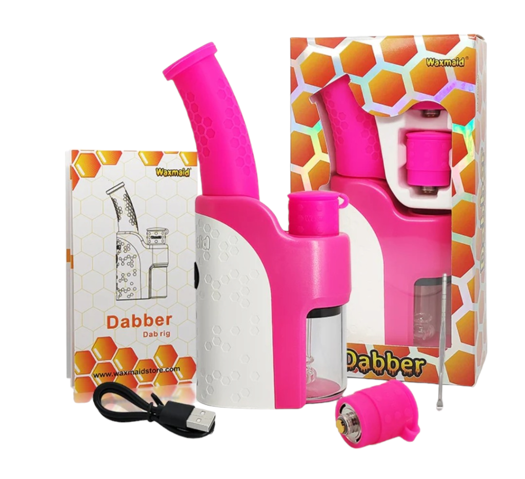 WRPK – (Pink) Wax Maid Dabber Rig Kit