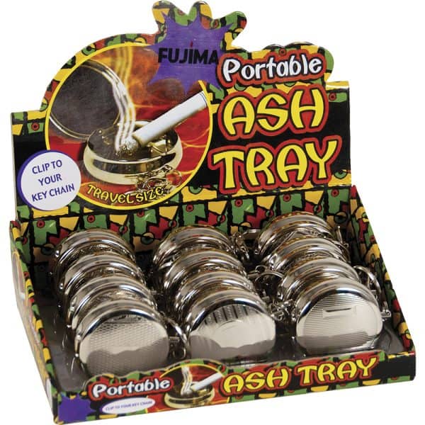 AS13 - Portable Pocket Ashtray W/Key Ring (12ct.)
