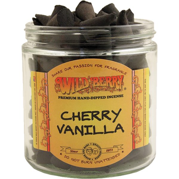 IS16CV - (Cherry Vanilla) Wild Berry Incense Cones Refill (100ct.)