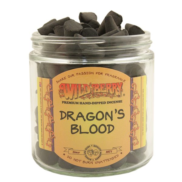 IS16D - (Dragon's Blood) Wild Berry Incense Cones Refill (100ct.)