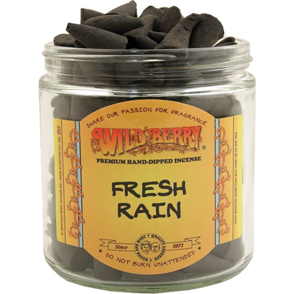 IS16FR - (Fresh Rain) Wild Berry Incense Cones Refill (100ct.)
