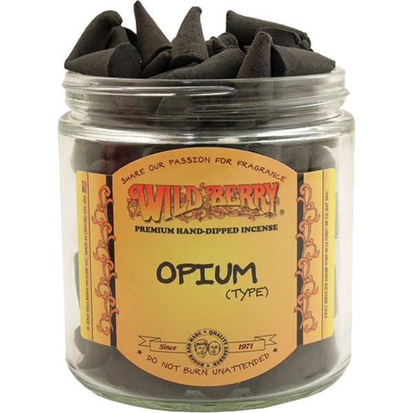 IS16OP - (Opium) Wild Berry Incense Cones Refill (100ct.)