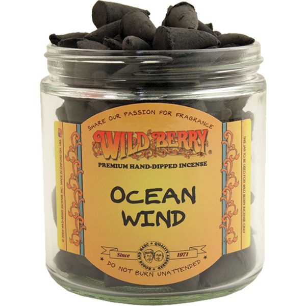 IS16OW - (Ocean Wind) Wild Berry Incense Cones Refill (100ct.)
