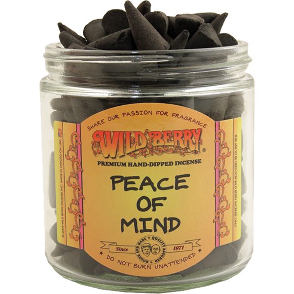 IS16PM - (Peace Of Mind) Wild Berry Incense Cones Refill (100ct.)