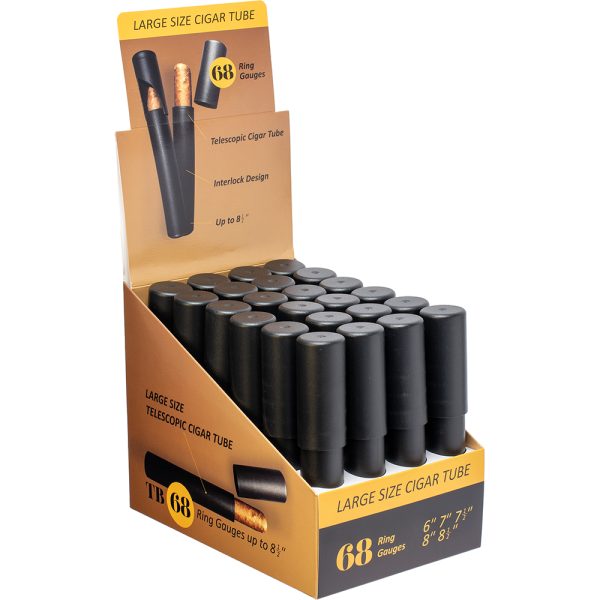 TB68R - 68 Ring Gauges Adjustable Cigar Holder (24ct.)