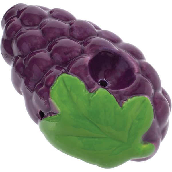 CP111 - 3.5" Grape Wacky Bowlz Ceramic Pipe