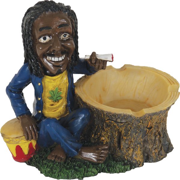 LT45 - Jamaican Poly Resin Ashtray