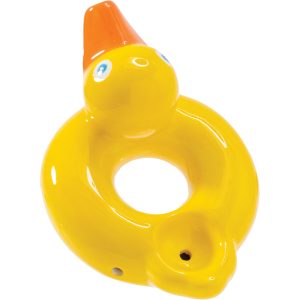 CP141 - 3.5" Ducky Life Saver Wacky Bowlz Ceramic Pipe