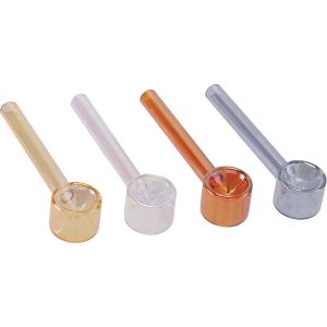 PH160 - 3.9" Electro Plating Glass Hand Pipe
