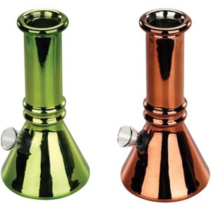 WP161 - 5.9" Mini Beaker Glass Water Pipe (Asst. Colors)