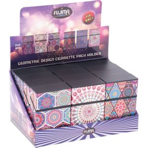 CH158 - (King's) Paisley Design Plastic Cig. Pack Holder (12ct.)