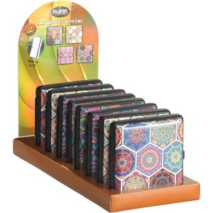 CLC43 - (King's) Paisley PU Leather Cig. Case (8ct.)