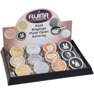 AS13 - Asst. Design W/Saying Pocket Ashtray (12ct.)