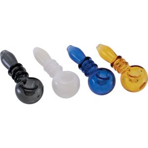PH177 - 4" Assorted Color Glass Hand Pipe
