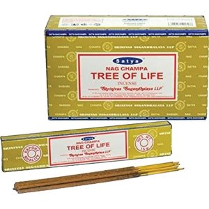 IS12TL - (Tree of Life) Satya 15gr. Incense (12ct.)